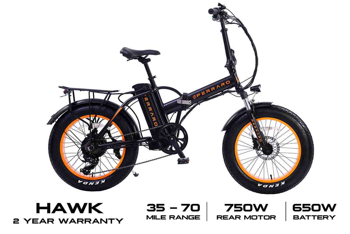 750W Folding Ebike, Folding Electric Bicycles, Perraro Electric Bike